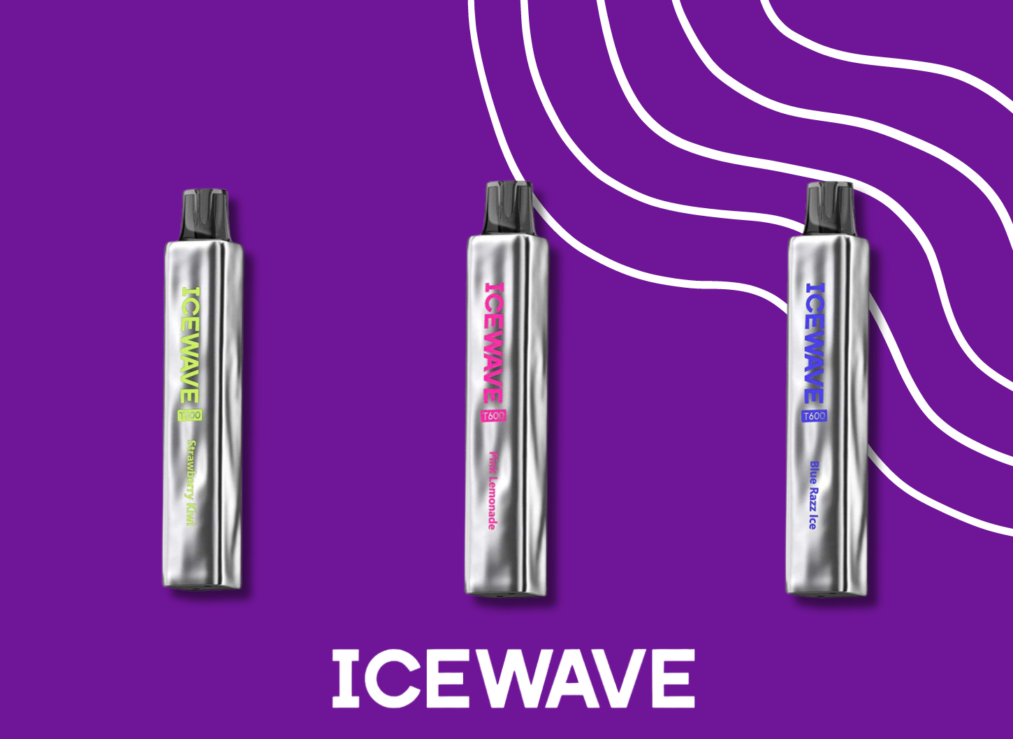 Icewave Eldobható E-Cigeretta - 600 Puffs