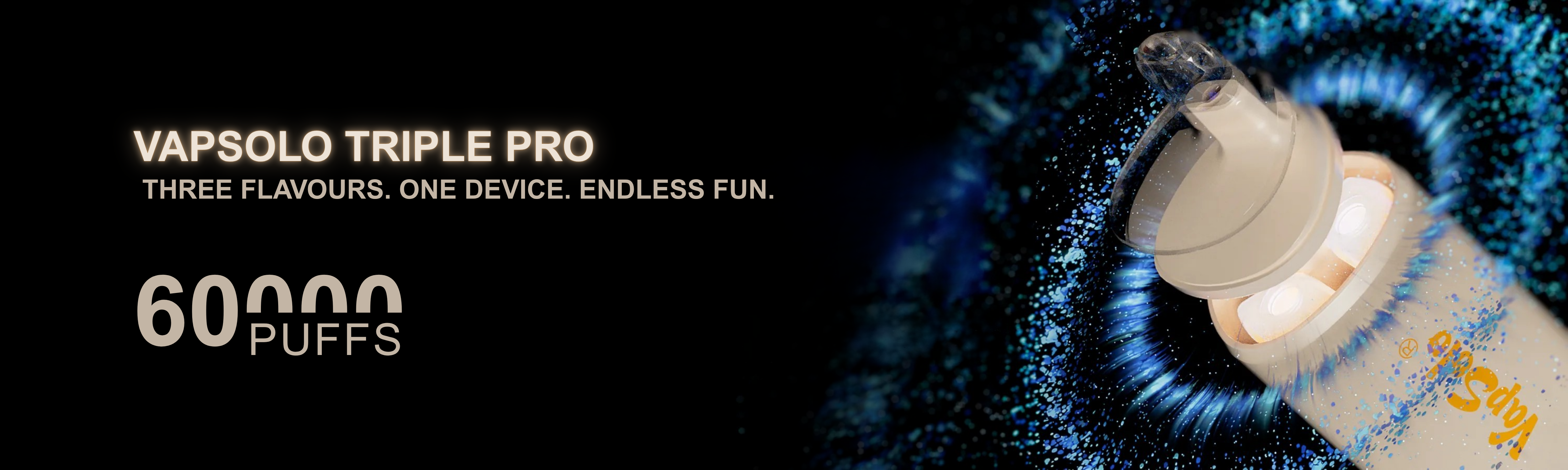 Vapsolo Triple pro 60000puff elektromos cigaretta 
