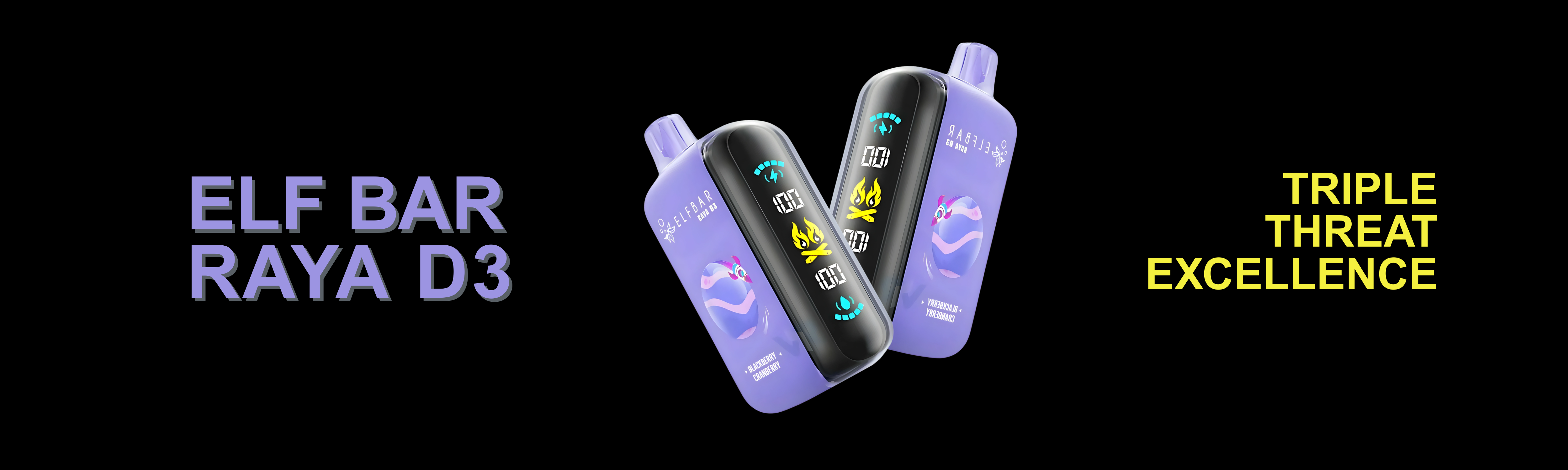 Elf Bar Raya D3 25000 slukk elektromos cigaretta 