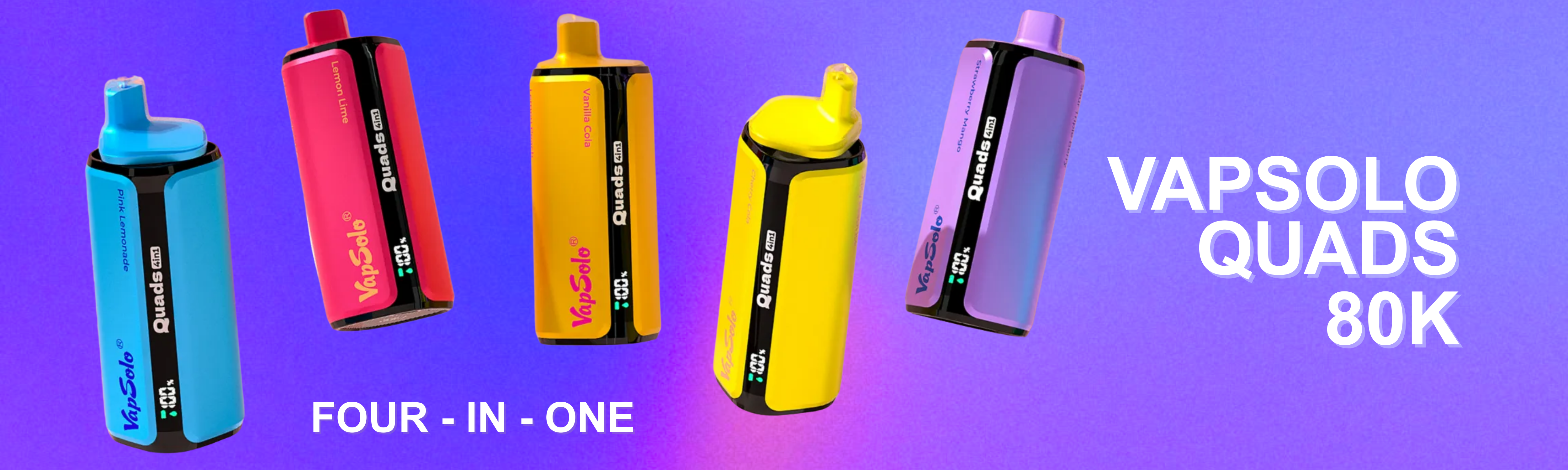 Vapsolo Quads 80000 puff elektromos cigaretta